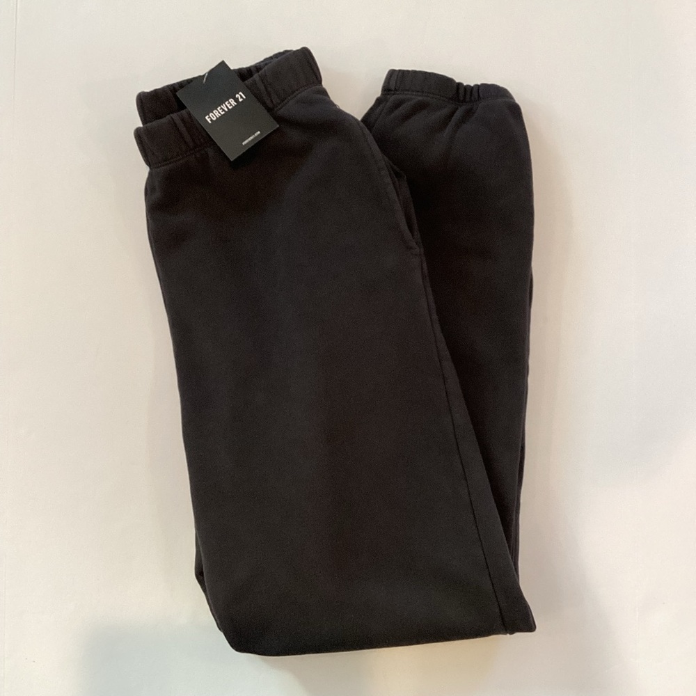 Forever 21 Charcoal Joggers Size Medium NWT - Picture 14 of 14